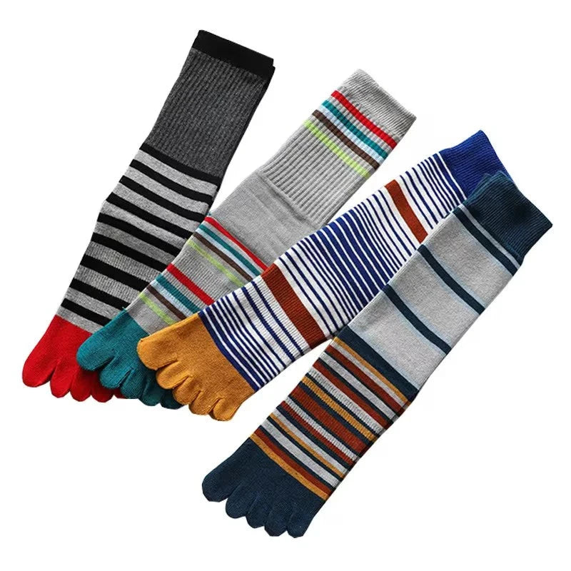 Calcetines de Dedos Altos: Rayados 3.0 Talla 42-48