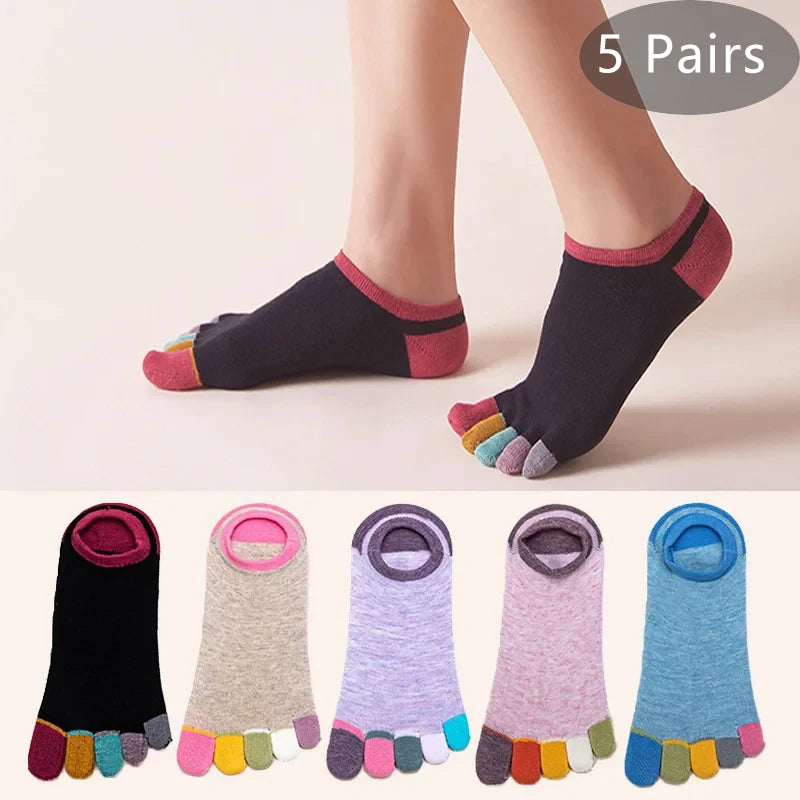 Calcetines de Dedos, Cortos pequeños 2.0 (5 Pares)