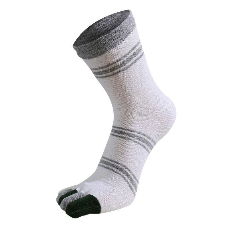 Calcetines de Dedos Altos: Rayados 4.0 T39-44 (5 Pares)