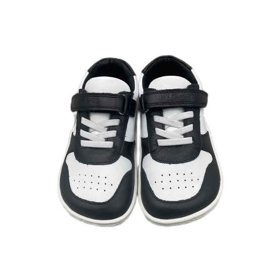 Pulse Kids Sneaker Barefoot negro blanco