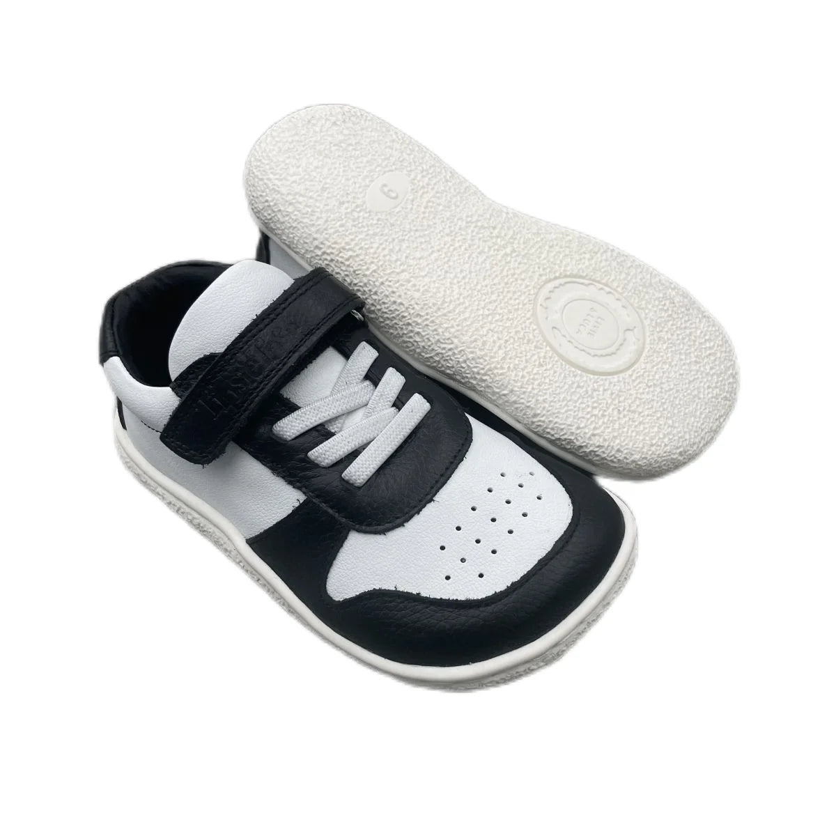 Pulse Kids Sneaker Barefoot negro blanco