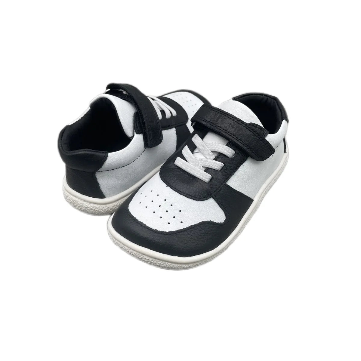 Pulse Kids Sneaker Barefoot negro blanco