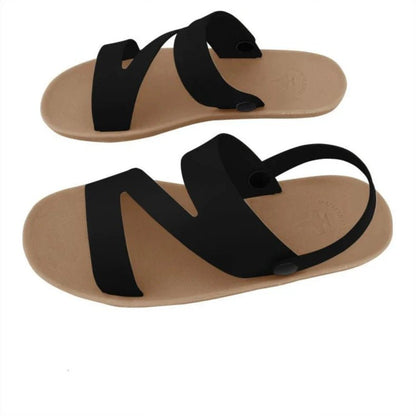 Sandalias Barefoot Breeze beige negro