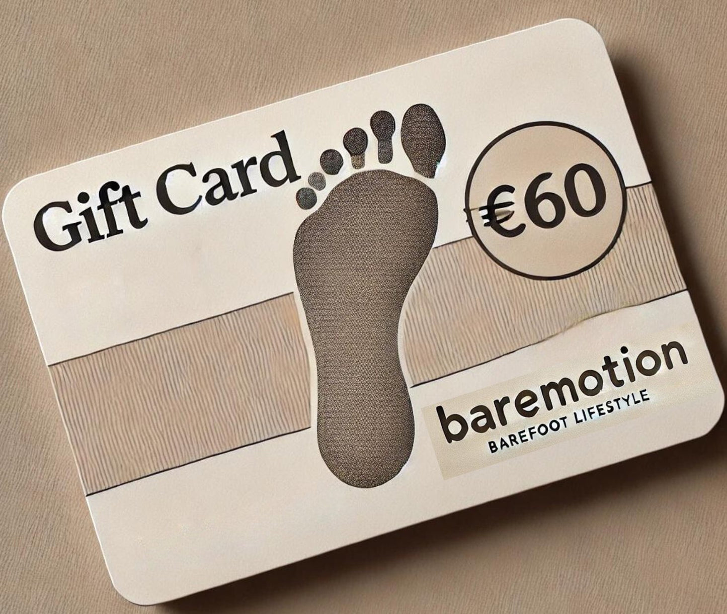 Tarjeta Regalo BareMotion 60 euros